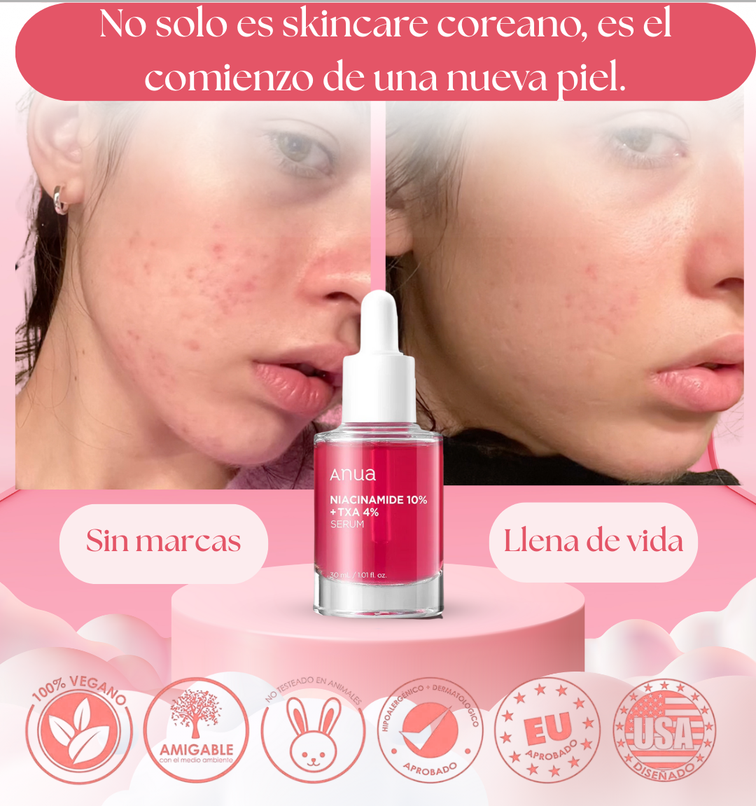 ANUA-NIACI Eliminador Marcas Acné Y Manchas